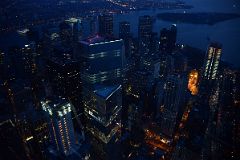 14-10 Liberty Plaza, 4 World Trade Center, 40 Wall St Trump Building, 1 New York Plaza, W Residences, Governors Island, Battery Park, 50 West St From World Trade Center Observatory.jpg